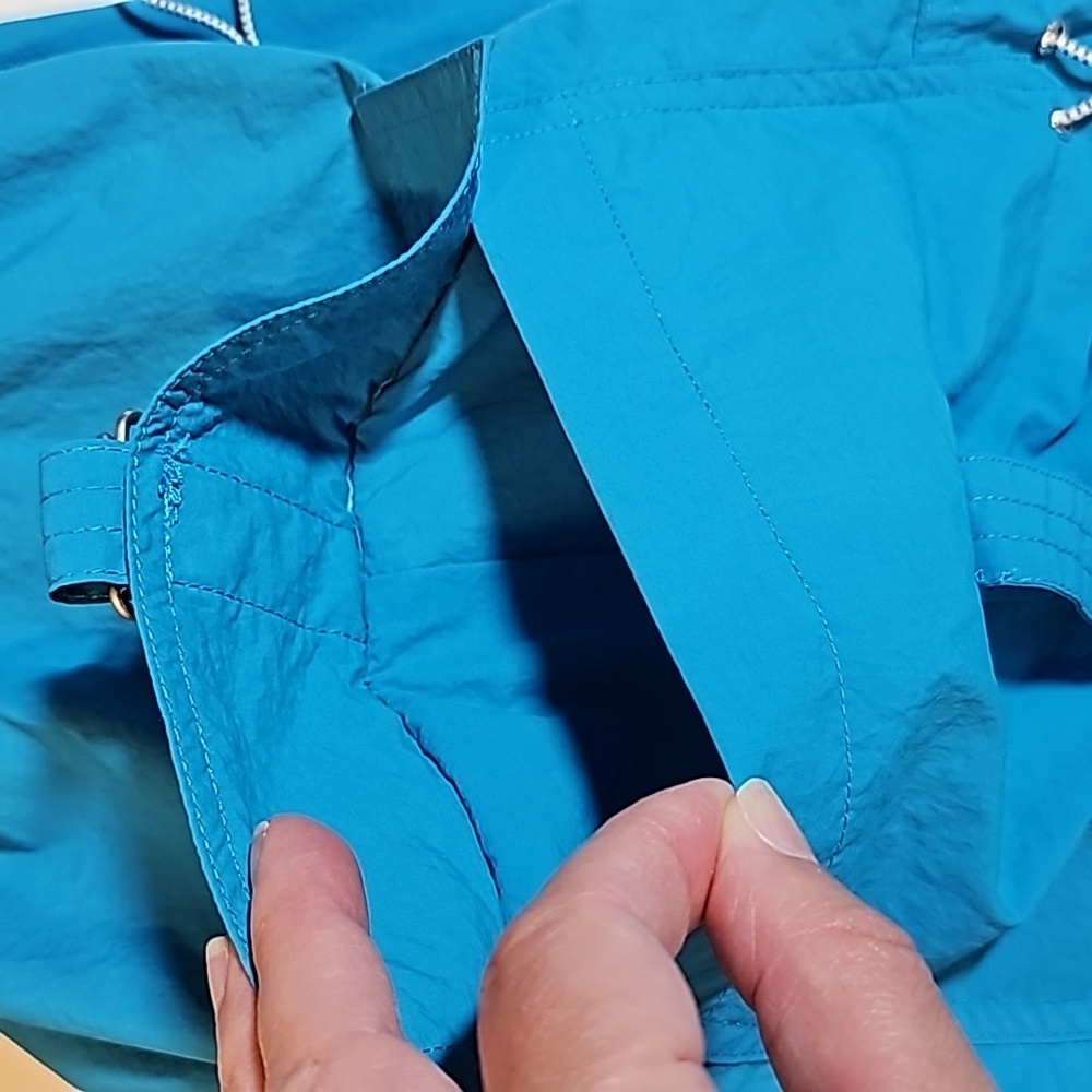 Urban Outfitters BDG Jana Balloon Cargo Parachute Pants Streetwear Blue Medium - Picture 10 of 15